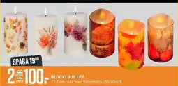 ÖoB Blockljus led erbjuda