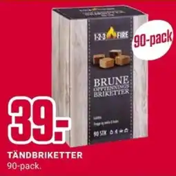 ÖoB 1-2-3 fire tändbriketter erbjuda