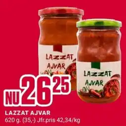 ÖoB Lazzat ajvar erbjuda