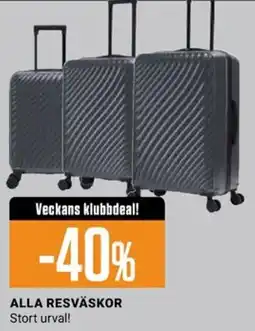 ÖoB Alla resväskor erbjuda