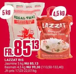 ÖoB Lazzat ris erbjuda