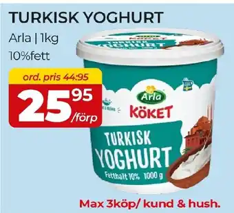 Arla turkisk yoghurt