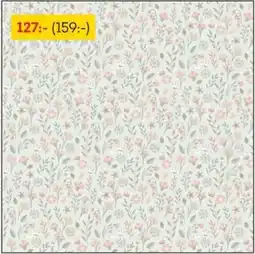 Rusta Floral tapet erbjuda