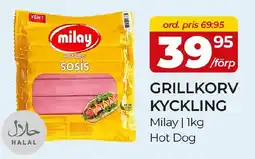 Matrix Butikerna Milay grillkorv kyckling erbjuda