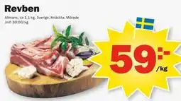 Pekås Revben erbjuda