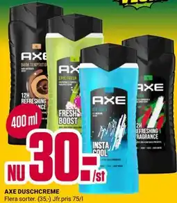 ÖoB AXE DUSCHCREME erbjuda