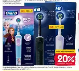 Rusta Oral-B eltandborstar erbjuda