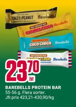 ÖoB BAREBELLS PROTEIN BAR erbjuda
