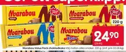 Rusta Marabou Value Pack chokladkaka erbjuda