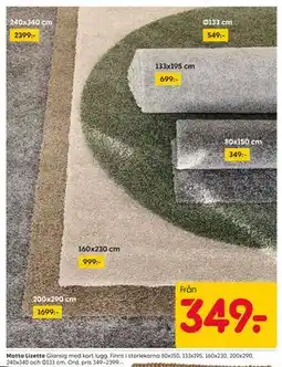 Rusta Matta Lizette erbjuda