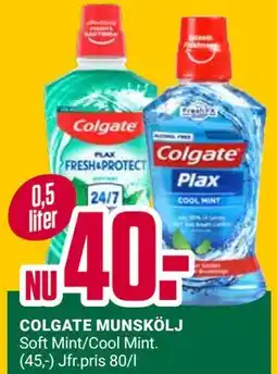 ÖoB COLGATE MUNSKÖLJ erbjuda