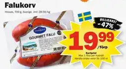Pekås Falukorv, Medlemspris erbjuda