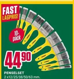 ÖoB PENSELSET erbjuda