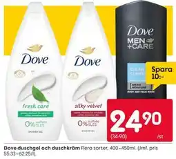 Rusta Dove duschgel och duschkräm erbjuda