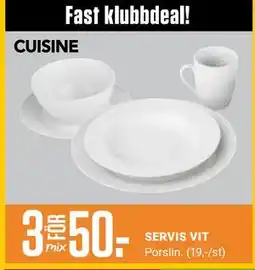 ÖoB Servis vit, Medlemspris erbjuda