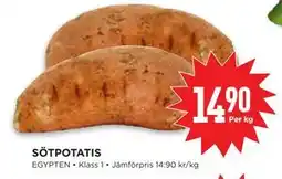 Willys SÖTPOTATIS erbjuda