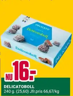 ÖoB DELICATOBOLL erbjuda