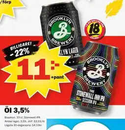 Pekås Öl 3,5% erbjuda
