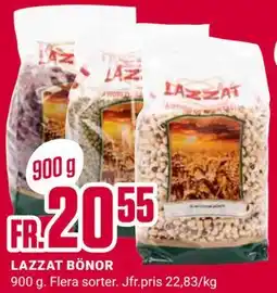 ÖoB LAZZAT BÖNOR erbjuda