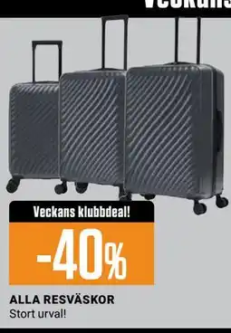 ÖoB ALLA RESVÄSKOR erbjuda