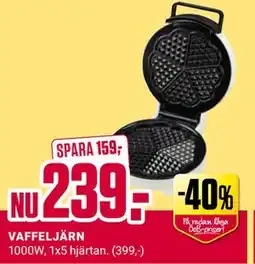 ÖoB VAFFELJÄRN erbjuda