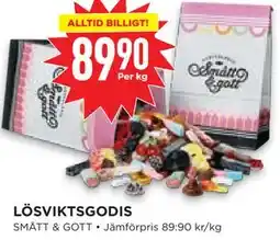 Willys Hemma LÖSVIKTSGODIS erbjuda