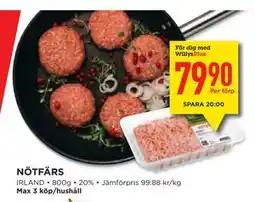Willys Hemma NÖTFÄRS, Medlemspris erbjuda