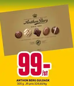 ÖoB ANTHON BERG GULDASK erbjuda
