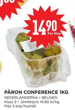 Willys Hemma PÄRON CONFERENCE 1KG erbjuda