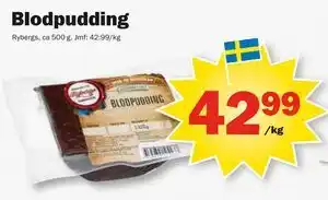 Pekås Blodpudding erbjuda