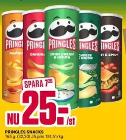 ÖoB PRINGLES SNACKS erbjuda