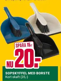 ÖoB SOPSKYFFEL MED BORSTE erbjuda