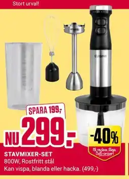 ÖoB STAVMIXER-SET erbjuda