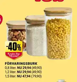 ÖoB FÖRVARINGSBURK erbjuda