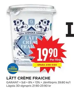 Willys LÄTT CRÈME FRAICHE erbjuda