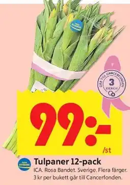 ICA Kvantum Tulpaner 12-pack erbjuda