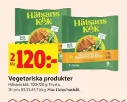 ICA Kvantum Vegetariska produkter erbjuda