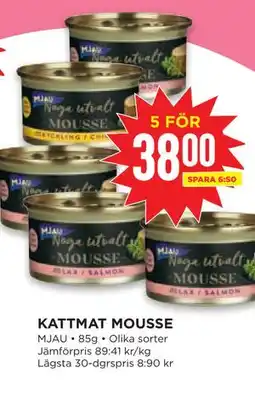 Willys KATTMAT MOUSSE erbjuda