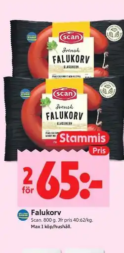 ICA Kvantum Falukorv, Medlemspris erbjuda