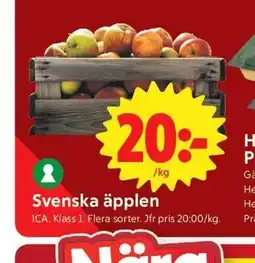 ICA Nära Svenska äpplen erbjuda