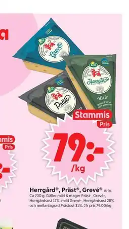 ICA Supermarket Herrgård , Präst , Grevé , Medlemspris erbjuda