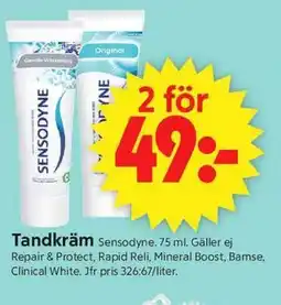 ICA Supermarket Tandkräm erbjuda