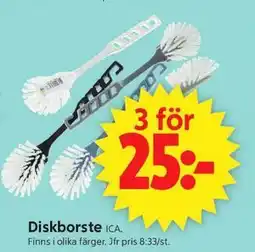 ICA Supermarket Diskborste erbjuda