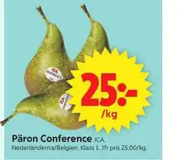 ICA Supermarket Päron Conference erbjuda