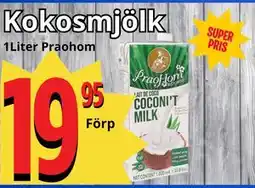 Supergrossen Kokosmjölk erbjuda