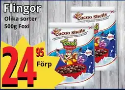 Supergrossen Flingor erbjuda