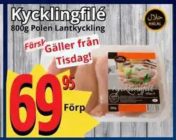 Supergrossen Kycklingfilé erbjuda