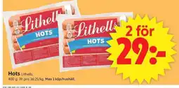 ICA Supermarket Hots Lithells erbjuda