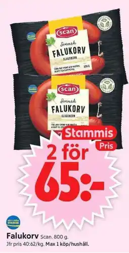 ICA Supermarket Falukorv erbjuda