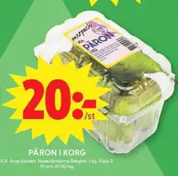 ICA Maxi Pärön i korg erbjuda